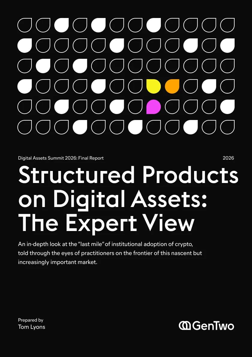 Structured Products on Digital Assets: The Expert View report cover