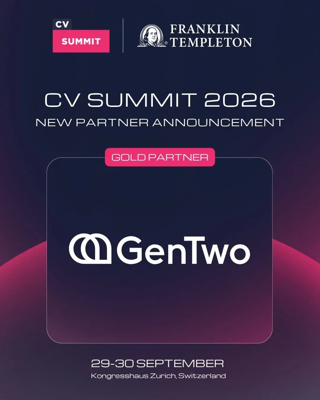 GenTwo x CV Summit 2026