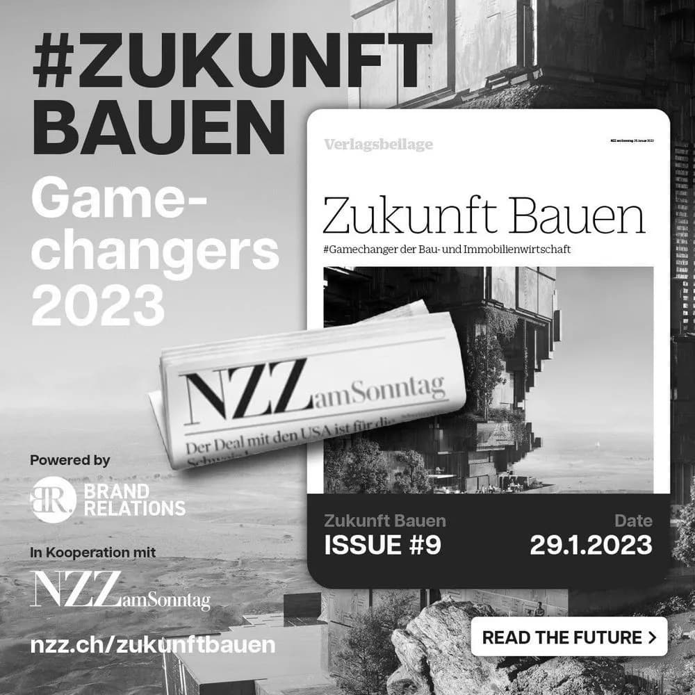 NZZ Zukunftbauen & GenTwo