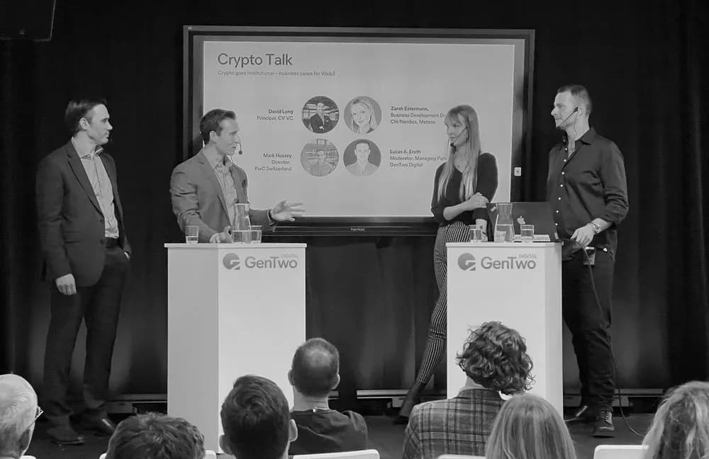 CryptoTalk web3 panel powered by GenTwo