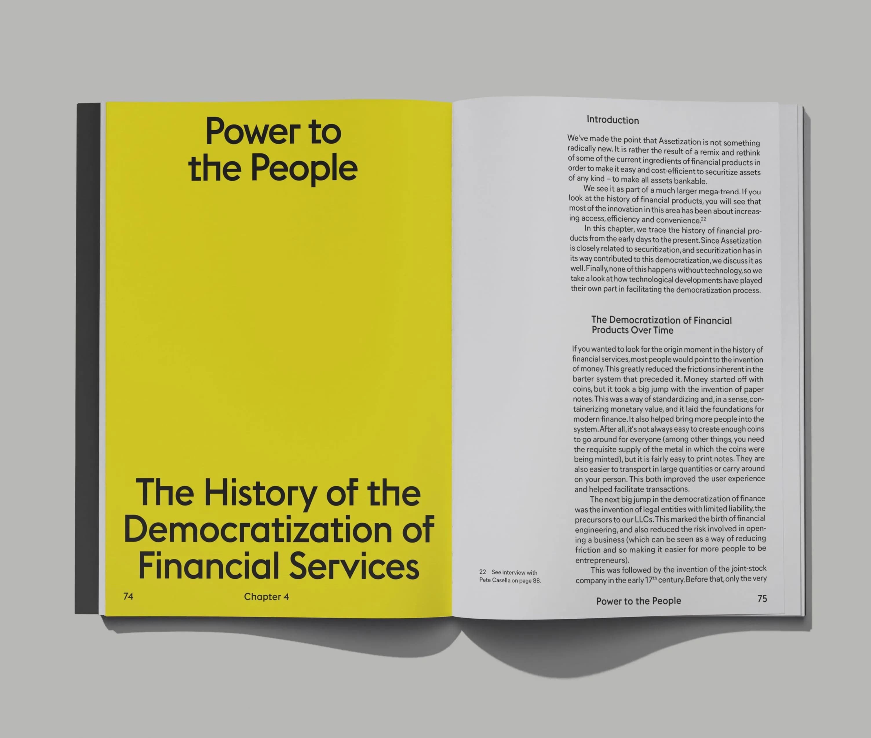Power to the People - The History of the Democratization of Financial Services