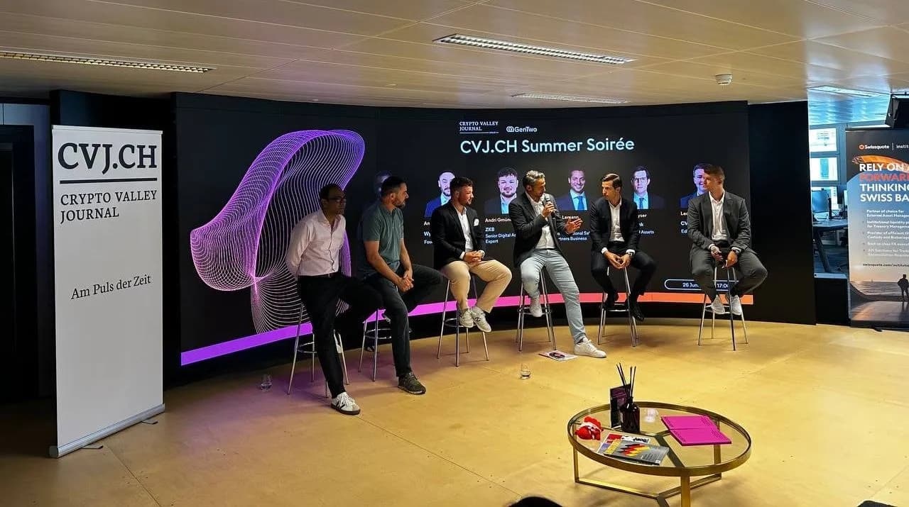 Swiss banks and digital assets: insights from the CVJ.CH Summer Soirée