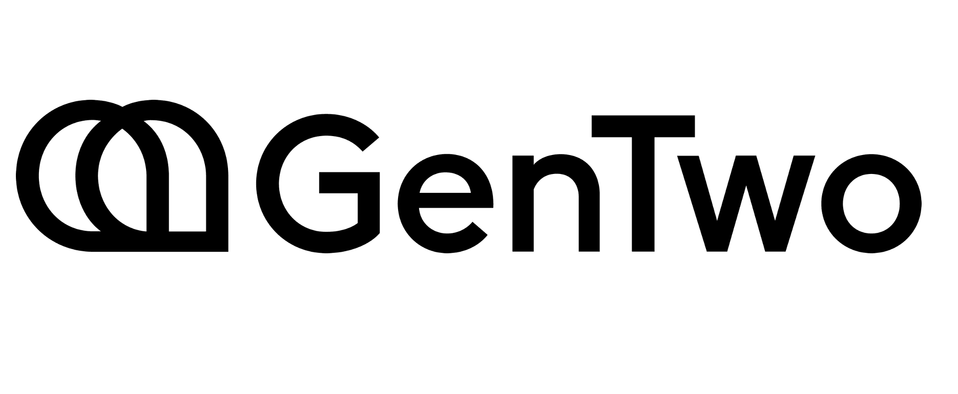 The GenTwo logo: the leaf mark beside the GenTwo wordmark